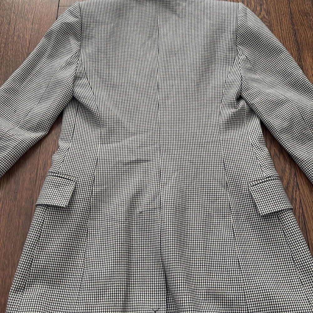 Zara Checkered Double Breasted Blazer - image 5